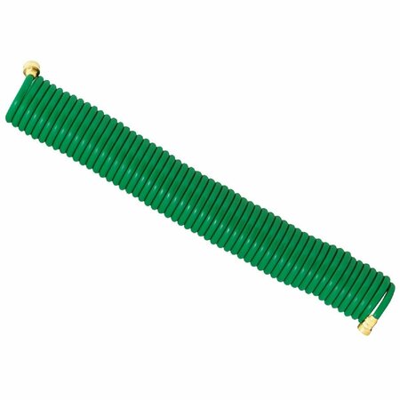 BEST GARDEN 3/8 In. Dia. x 50 Ft. L. Coiled Hose HR47AA2-G